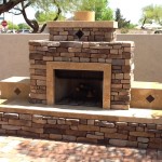 Outdoor fireplace